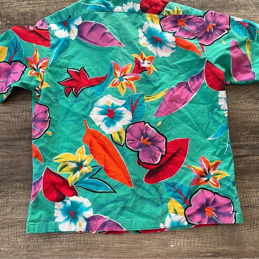 Vintage Original Jams Surf Line Hawaii Shirt Tropical Beach Size L - Picture 10 of 15